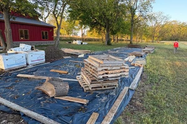 Construction Debris: Renovation Haul-Off before